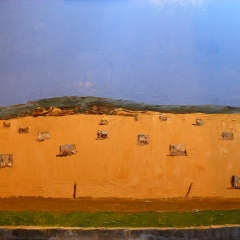 Hidden Ranch Road (36 x 24) Oil on canvas- Artist Louis A Garcia